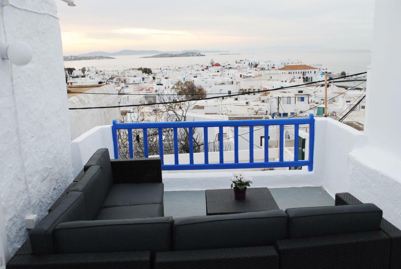 Elenitas Town House With Veranda And Sea View Apartamento Mykonos Town